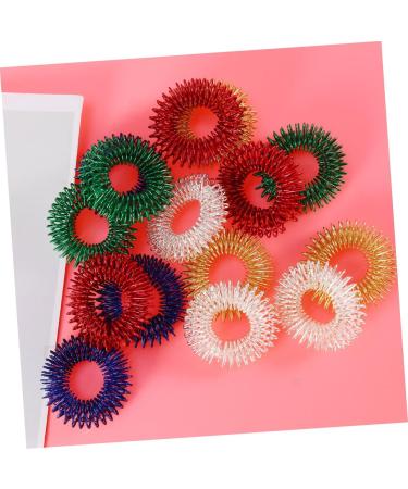 Homsfou 15 St Spiky Sensory Finger Circulation Rings for Kids | Soothing Toys for Restlessness & Blood Flow - Buy Online on GoSupps.com