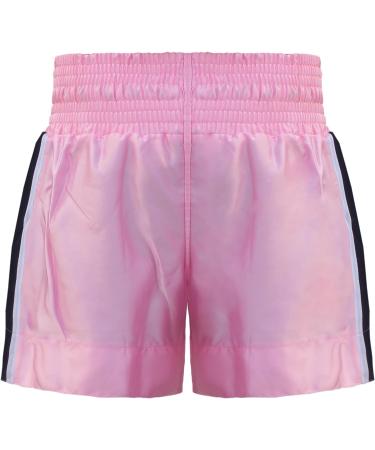 Farabi Pink Ladies Muay Thai MMA Training Shorts - Medium - Buy Online on GoSupps.com