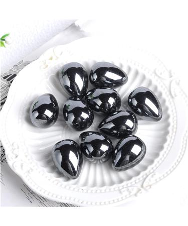 TRUSTTWO 1PC Natural Terahertz Egg Mineral Stone Crystal Mineral Teaching Specimen Gem Ornaments Stone Healing Health Care Massag Gifts The New - Buy Online on GoSupps.com