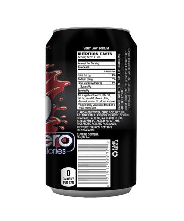 Big Red Zero Fridge Pack Cans - 12 fl. oz (12 Count) | Zero Calories - Buy Online on GoSupps.com