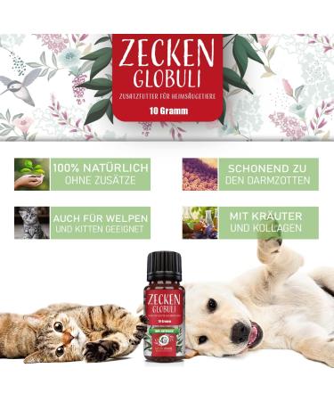 NEW Nature Animal Tick Protection Bullets for Dogs & Cats - Immediate Natural Tick Defense - Highly Effective Treatment - 1 Piece - Buy Online on GoSupps.com
