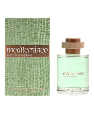 Mediteraneo By Antonio Banderas For Men. Eau De Toilette Spray 3.4 Ounces