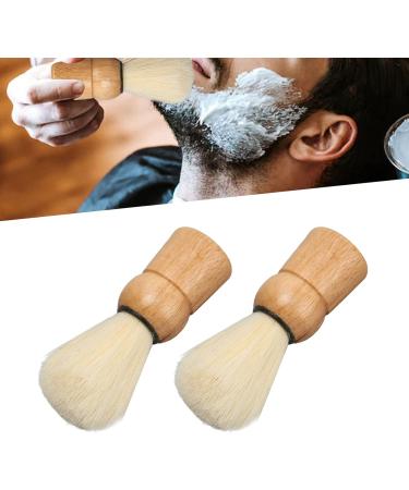 Professional Wooden Handle Shaving Brush for Men - Synthetic Razor Brush for Salon & Home Use - Buy Online on GoSupps.com