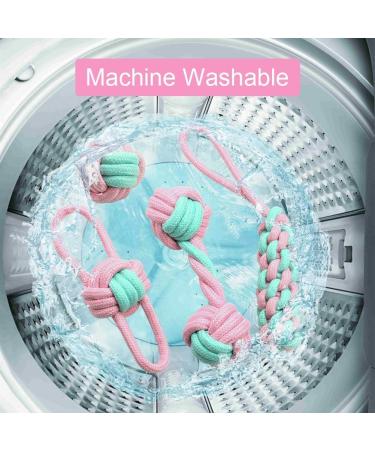 Buy An Verse Dog Toy Rope Set - 4 Durable Interactive Toys for Small & Medium Puppies | Natural Cotton Pink - Buy Online on GoSupps.com