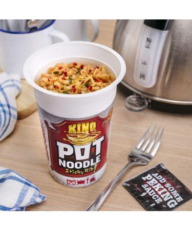 Pot Noodle King Sticky Rib 114g - Delicious Instant Noodle, Pack of 1 - Buy Online on GoSupps.com