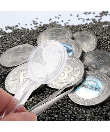 Safigle 2-in-1 Magnifying Tweezers - Multifunctional Precision Tools for Eyebrows Crafts & More | International Shipping - Buy Online on GoSupps.com