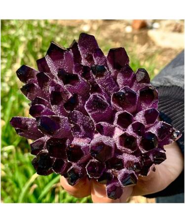 Natural Amethyst Quartz Specimen Beautiful (Size : 350-400g) ERTEYIN (Size : 350-400g) - Buy Online on GoSupps.com