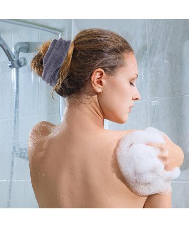 Sibba 2-Piece Large Drying Scrunchies - Absorbent Microfiber Hair Accessories for Women and Girls - Buy Online on GoSupps.com