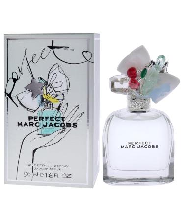 Marc Jacobs Perfect by Marc Jacobs for Women - 1.6 oz EDT Spray Floral 1 Count (Pack of 1) - Buy Online on GoSupps.com