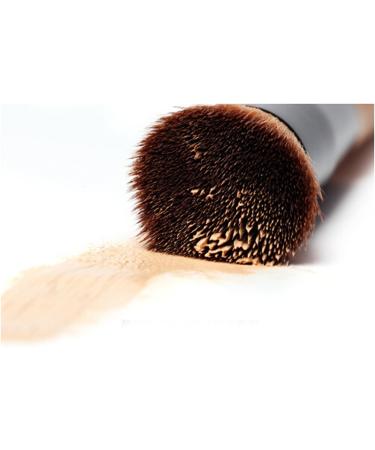LyDia Flat Angled Wooden Handle Blusher/Face Powder/Liquid Foundation/Face Contour Makeup Brush - Buy Online on GoSupps.com