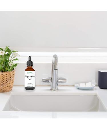 Vera Botanics Abyssinian Oil - 100% Pure & Natural, Cold-Pressed for Face, Dry Skin, Nails, Lips, Body & Hair - Reduce Hair Breakage, Even Out Skin Tone, Therapeutic Massage - Buy Online on GoSupps.com