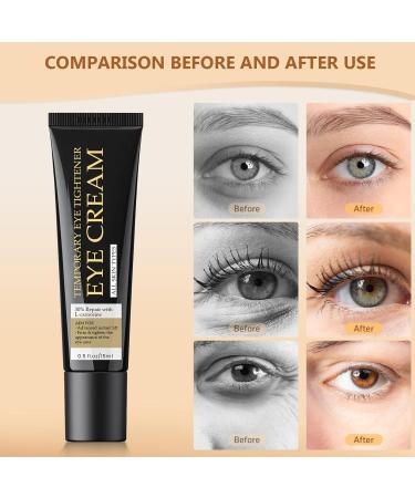 Rocet 2PCS Instant Firming Eye Cream Temporary Eye Tightening Eye Cream Eye Cream Lifting Eye Bags Fade Dark Circles Fine Lines Eye Serum Eye Creams For Men Wonmen Tightens Delicate Skin Under - Buy Online on GoSupps.com