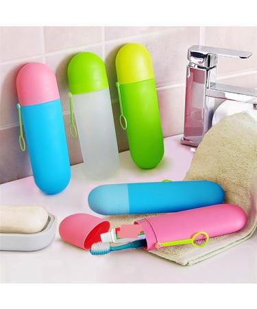Digjobk Toothbrush Mug & Portable Travel Case | Bathroom Products | Toothpaste Holder & Toothbrush Container - Buy Online on GoSupps.com