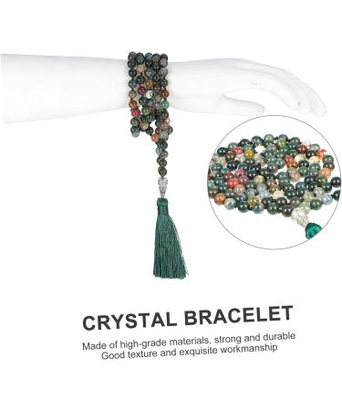 2 Pcs Tassel Bracelet Crystal Beads Bohemia Women's 67x0.8cm Assorted Color 1 - Buy Online on GoSupps.com