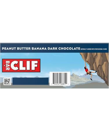 CLIF BAR - Energy Protein Bars - Peanut Butter Banana with Dark Chocolate - Made with Organic Oats - Energy Bars - Non-GMO - (10 Pack) - Buy Online on GoSupps.com