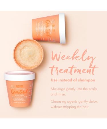 Umberto Giannini Grow Long Hair Growth Scrub - Vegan & Cruelty-Free Scalp Exfoliator with Caffeine | Achieve Longer Hair Naturally - Buy Online on GoSupps.com