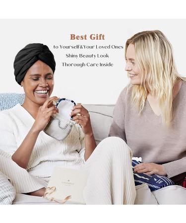 YANIBEST Silk Satin Bonnet for Sleeping | Adjustable Twisted Turban Headwrap - Buy Online on GoSupps.com
