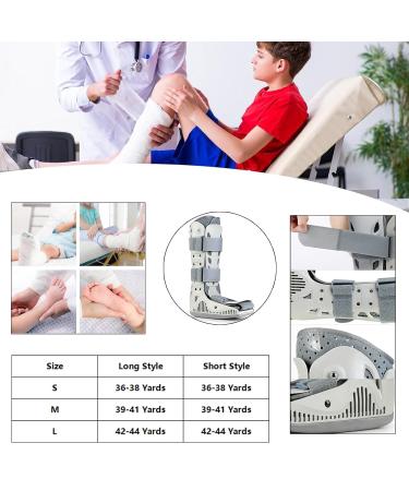 Walker Brace & Walking Boot for Ankle Injuries - Best Fracture Protection & Healing | M M Short Size - Buy Online on GoSupps.com