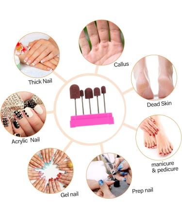 Toddmomy Manicure Drill Bit 1 Set Nail Sand Ring Cap Clean Drill Rig To Rotate Felt Wool Nail Drill Bit 8x6cm Rosy - Buy Online on GoSupps.com