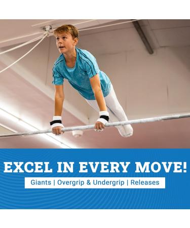 Gibson AthleticSummit Grip Mens High Bar Hook and Loop - Small - Buy Online on GoSupps.com