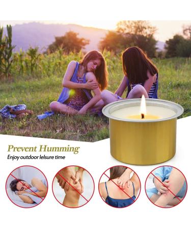 24 Pack Citronella Candles | 240H Burning Time | Natural Soy Candle Set for Outdoor Camping, Patio, BBQ | Summer Gifts - Buy Online on GoSupps.com