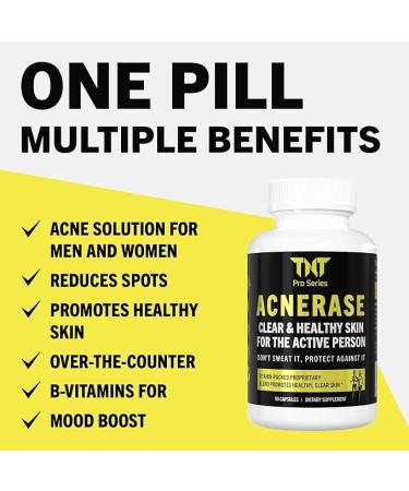 Acne Vitamins & Acne Supplements for Acne Treatment - Acne Pills & Acne Vitamin Supplements for Cystic Acne Treatment - Face Back Body & Hormonal Acne Treatment for Teens Women & Men - 90 Pills - Buy Online on GoSupps.com