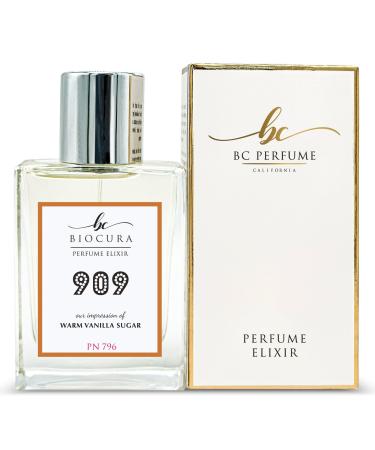 BC Perfume 909 Inspired by Warm Vanilla Sugar For Women Fragrance Dupes Eau de Parfum Bottle 1.7 Fl Oz/50ml