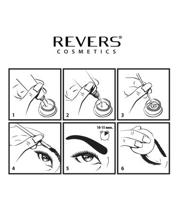 Buy REVERS COSMETICS Eyebrow Color Graphite Gray Kit | Argan & Castor Oil | International Shipping Available - Buy Online on GoSupps.com
