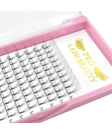 7D-D-0.07-12 Short Stem Premade Volume Eyelash Extensions