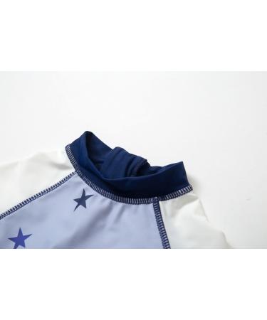 BONVERANO Baby Boys Swimsuit UPF 50+ with Sun Hat - 3 Months Purple - Buy Online on GoSupps.com