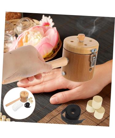 Frcolor Moxibustion Tools - Handmade Moxa Holder & Storage Box for Moxbrenner | International Shipping Available - Buy Online on GoSupps.com
