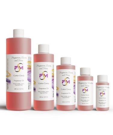 Cotton Candy Fragrance Oil - 4 Fl Oz Plastic Bottle (120ml) 4 Fl Oz (Pack of 1) - Buy Online on GoSupps.com