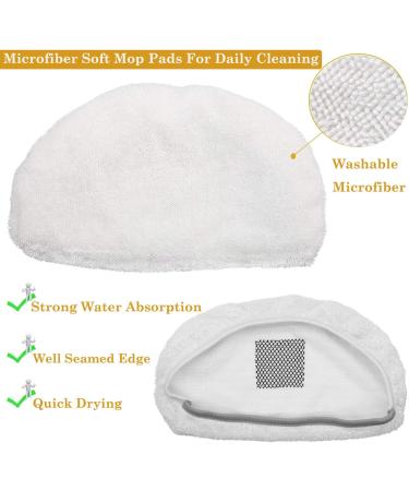 6 Pack Replacement Steam Mop Pads for Bissell Powerfresh 1940 Series - Washable Cleaning Pads for Model 19402 19404 19408 19409 - Compatible with 1806 2075 Series - B0006 B0017 - Buy Online on GoSupps.com