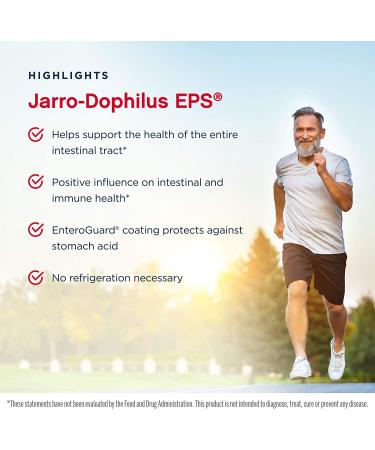 Jarrow Formulas Jarro-Dophilus EPS 50 Billion - 30 Veggie Caps for Gut Health - Buy Online on GoSupps.com