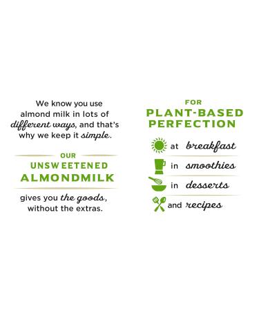 Califia Farms Unsweetened Almond Milk 32 oz (Pack of 6) | Dairy-Free, Vegan, Plant-Based, Keto | Shelf Stable, Gluten-Free, Non-GMO - Sugar-Free, High Calcium for Smoothies - Buy Online on GoSupps.com