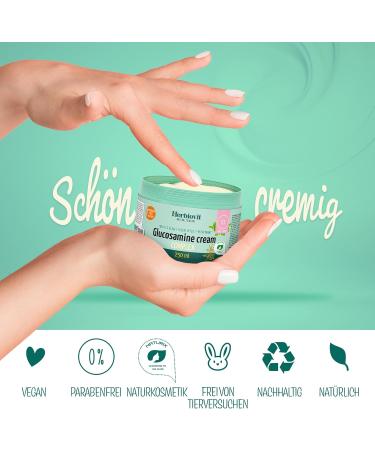 Herbiovit Glucosamin MSM Cream 250ml - Joint & Muscle Pain Relief | Vegan Formula with Devil's Claw Collagen Eucalyptus & Peppermint for Fast Cooling Support - Buy Online on GoSupps.com
