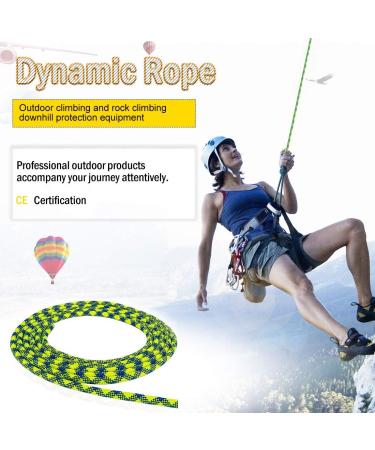 NewDoar 10.5mm Dynamic Rope - 24KN Robust Nylon Kernmantle Rope - 98ft Green Climbing Rescue Rope - Buy Online on GoSupps.com