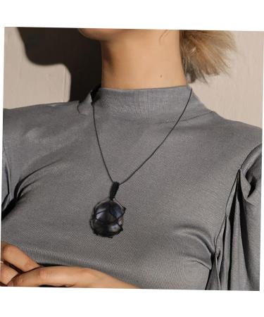 COLLBATH Labradorite Pendant Necklace Chokers for Girls Pendant Labradorite Miss Crystals Necklaces - Buy Online on GoSupps.com