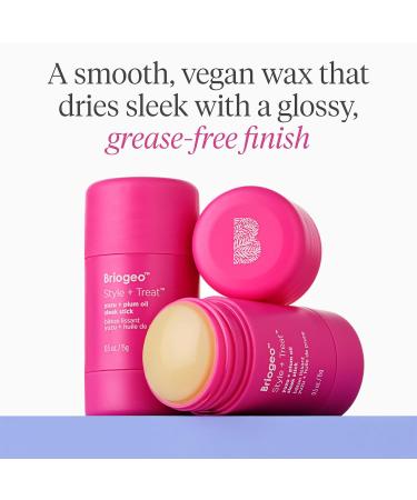 Briogeo Style + Treat Yuzu + Plum Oil Hair Styling Stick - Vegan Non-Greasy Wax for Sleek Hair - 1.7 oz - International Shipping Available - Buy Online on GoSupps.com