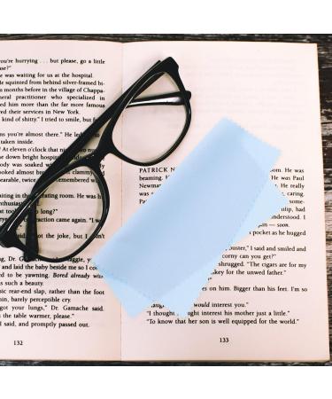 50pcs Premium Eyeglass Cleaning Cloths - Lens Wipes for Crystal Clear Vision | Durable & Soft Cleaning Cloths for Glasses - Buy Online on GoSupps.com