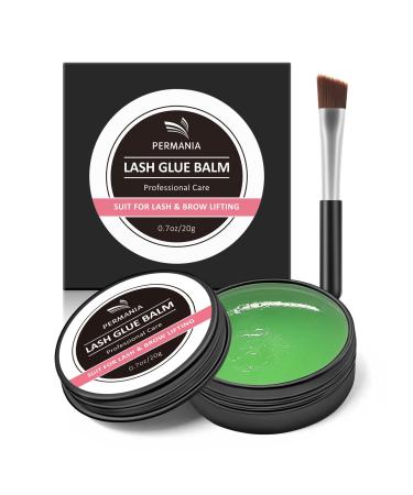 Permania eyelash lifting glue eyebrows glue glue for eyelash lifting and apple taste drying tileters with grape taste 20g 20g-apple - Buy Online on GoSupps.com
