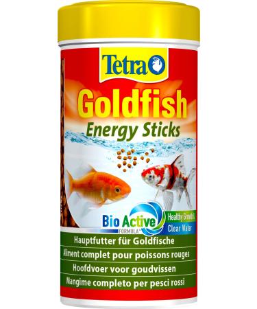 Tetra Goldfish Energy Sticks - nutrient -rich fish feed for all goldfish and other cold water fish 250 ml dose energy sticks 93 g (1 Pack) - Buy Online on GoSupps.com