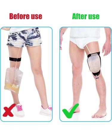 Catheter Leg Bag Holder Mesh Catheter Leg Bag Catheter Bag Cover Catheter Stabilization Device Keep Urinary Drainage Bag in Place Urine Bag for Leg Washable Catheter Sleeves Catheter Supplies - Buy Online on GoSupps.com