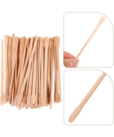 Nolitoy Wooden Wax Applicator Pencils - 100 Pack Hair Removal Spatulas | Best Waxing Tools for Smooth Skin - Buy Online on GoSupps.com