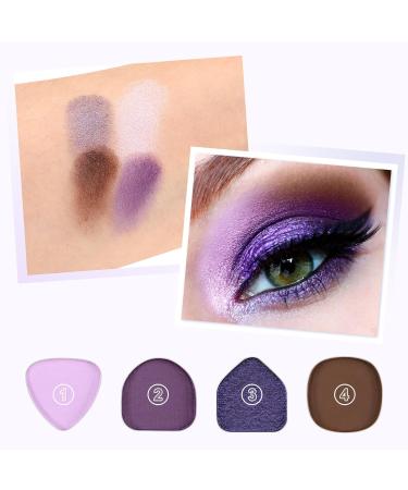 Boobeen Smoky Eyeshadow Palette - 4 Highly Pigmented Matte & Shimmer Shades | Bold Neutral Makeup for Halloween | International Shipping Available - Buy Online on GoSupps.com