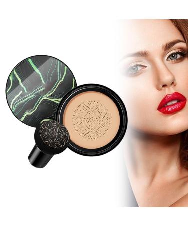 Chaful Cushion CC Foundation Air Cushion CC Cream Photo-Ready Foundation Look in Seconds Air Cushion CC Cream Foundation Long-Lasting Oil Control BB Cream Face Concealer 20 G (Natural)