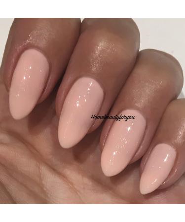 Bluesky Pale Pink Puff Peach Shimmer Nail A50 Gel Polish UV LED Soak Off 10ml - Buy Online on GoSupps.com