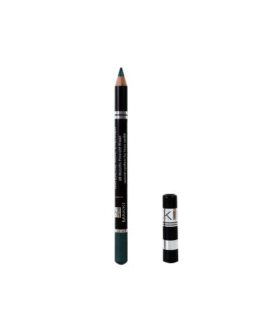 Makki Kohl 06 Emerald Green Metallic Eyeliner - Special Kajal for Inner Lids - Conditioning & Waterproof - Hypoallergenic Sensitive Eyes