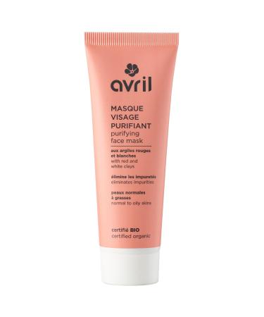 Avril - Face Mask [TYPE] - Certified Organic Ecocert - Made in France - 50ml