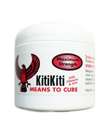 Kitikiti Scalp & Skin Treatment Means to Cure Maximum Strength 4 Oz W/vitamin & Aloe